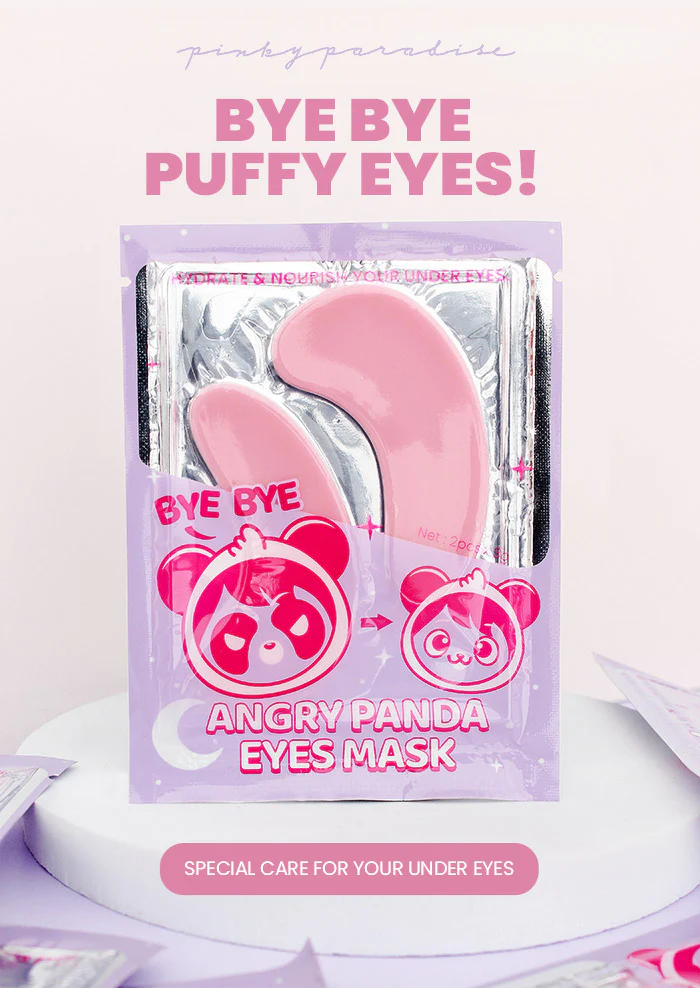 Angry Panda Eye Mask (Set of 10) - Image 2