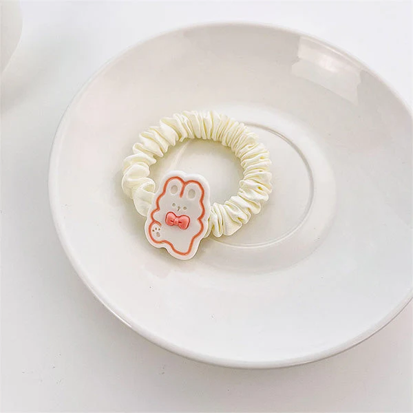 Bunny Fabric Hair Tie - Image 6