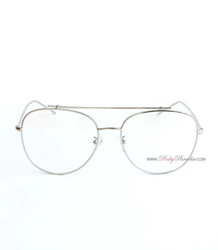 Clear Aviator Glasses - Image 8