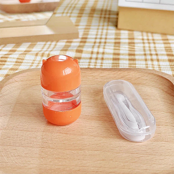 Cute Animal Capsule Lens Case - Image 12