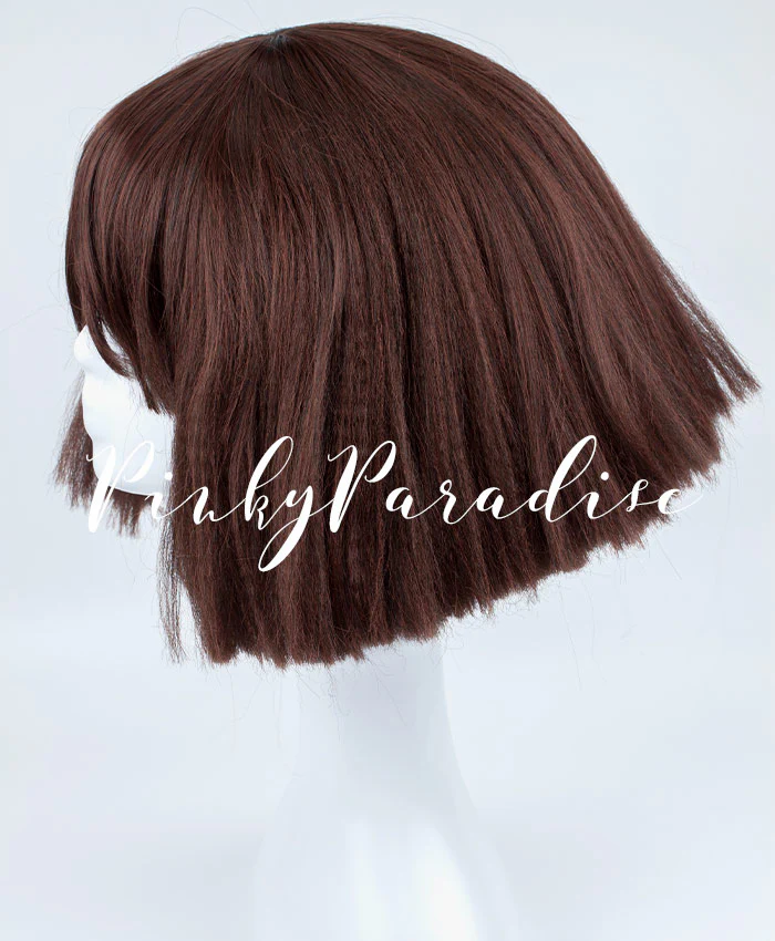 Dark Brown Bob Short 25cm - Image 3