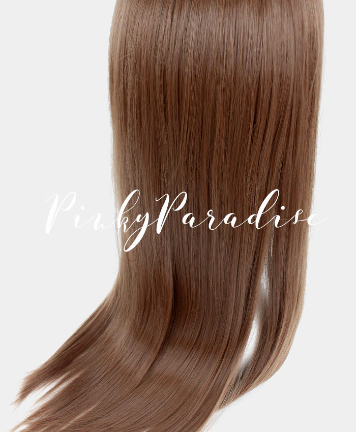 Chocolate Brown Long Straight 70cm - Image 4
