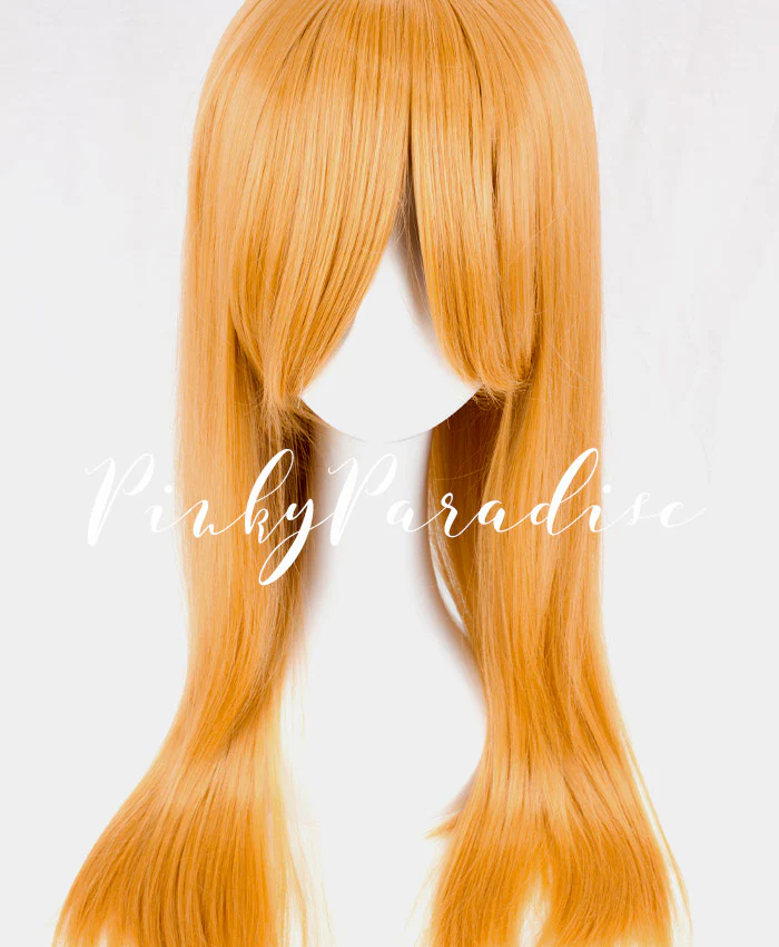 Ochre Brown Long Straight 70cm - Image 2