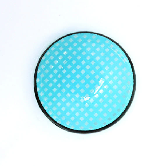 Princess Pinky Cyan Mesh With Rim Mini Sclera - Image 2