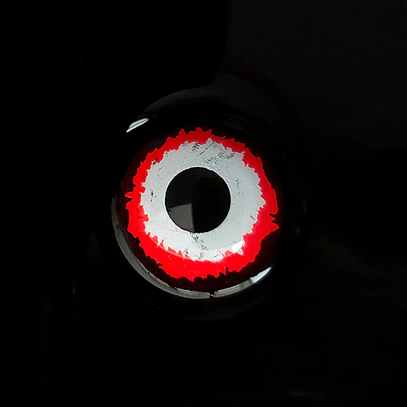 Princess Pinky Eerie Red Mini Sclera - Image 6