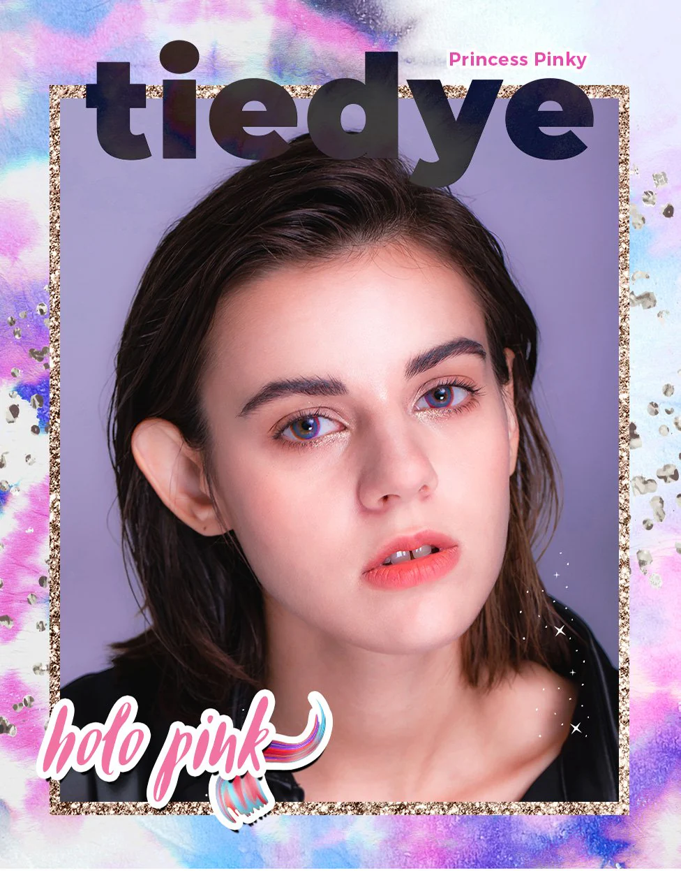 Princess Pinky Tiedye Holo Pink - Image 6