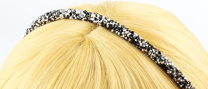 Rhinestone Beaded Headband - Image 2