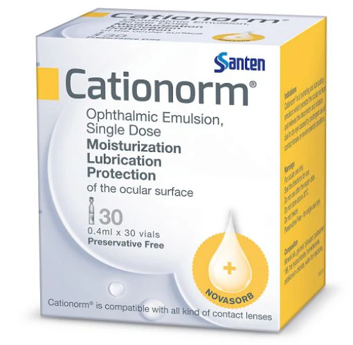 Santen Cationorm Ophthalmic Emulsion Single Dose